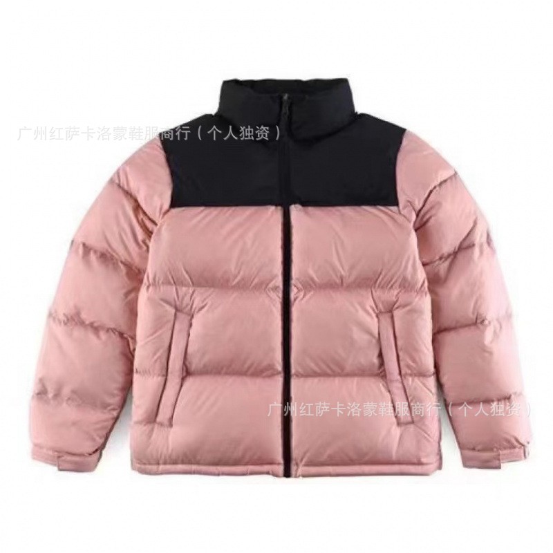 Putian versión alta chaqueta de plumón de cara norte 1996 versión americana de hombres y mujeres 90 chaqueta de bordado blanco 700 chaqueta cálida image 4