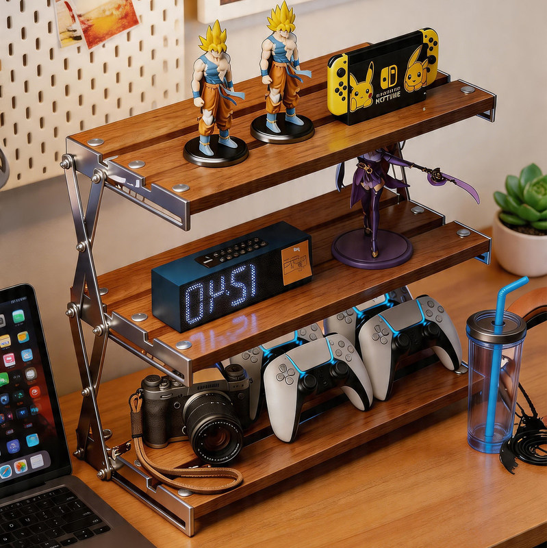 Desk Retractable Folding Desktop Storage Rack Office Desk Coffee Cup Holder Bar Counter Camping Table Decoration Organizer Desk Retractable Folding Desktop Storage Rack Office Desk Coffee Cup Holder Bar Counter Camping Table Decoration Organizer