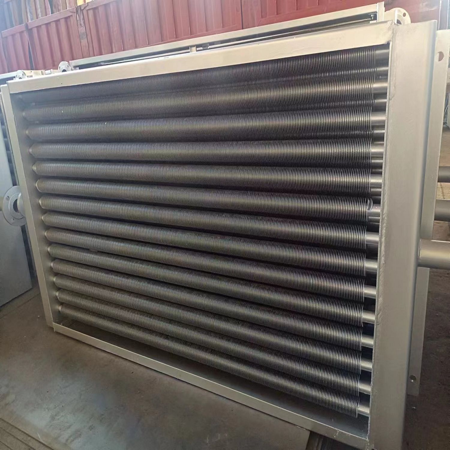 烘干房散热器热交换器导热油加热器蒸汽换热器翅片管散热器