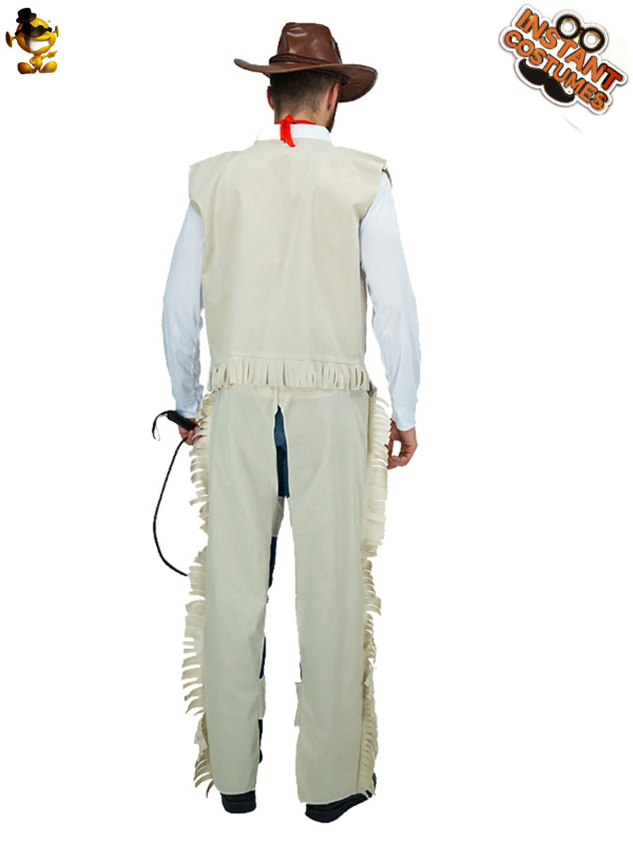 Halloween traje ropa de fiesta disfraces Cosplay rendimiento traje etapa hombres adultos jeans