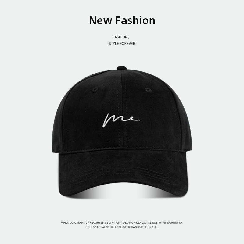 Baseball Cap Summer Sun Hat, Letters Embroidery, Adjustable, Sizes 54–63 cm