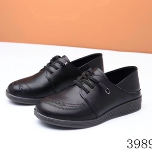 New Slip-On Shoes for Women with Round Toe, Deep Vamp, Soft Flat Sole, Comfortable for Middle-Aged and Elderly Mothers, Lightweight and Comfortable