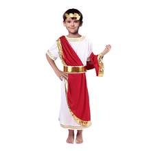 希腊王子男童民族服装舞台服文化节艺术表演服中世纪服装话剧演出