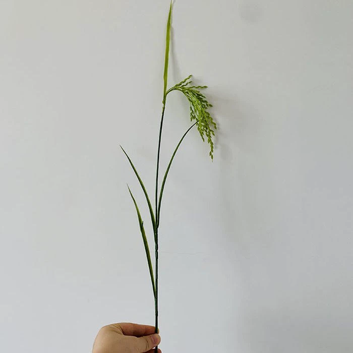 Новые имитационные колосья пшеницы, рис, искусственный цветок, сухоцветы, пластиковые цветы для стрельбы по цветам, цветы для гостиной на открытом воздухе