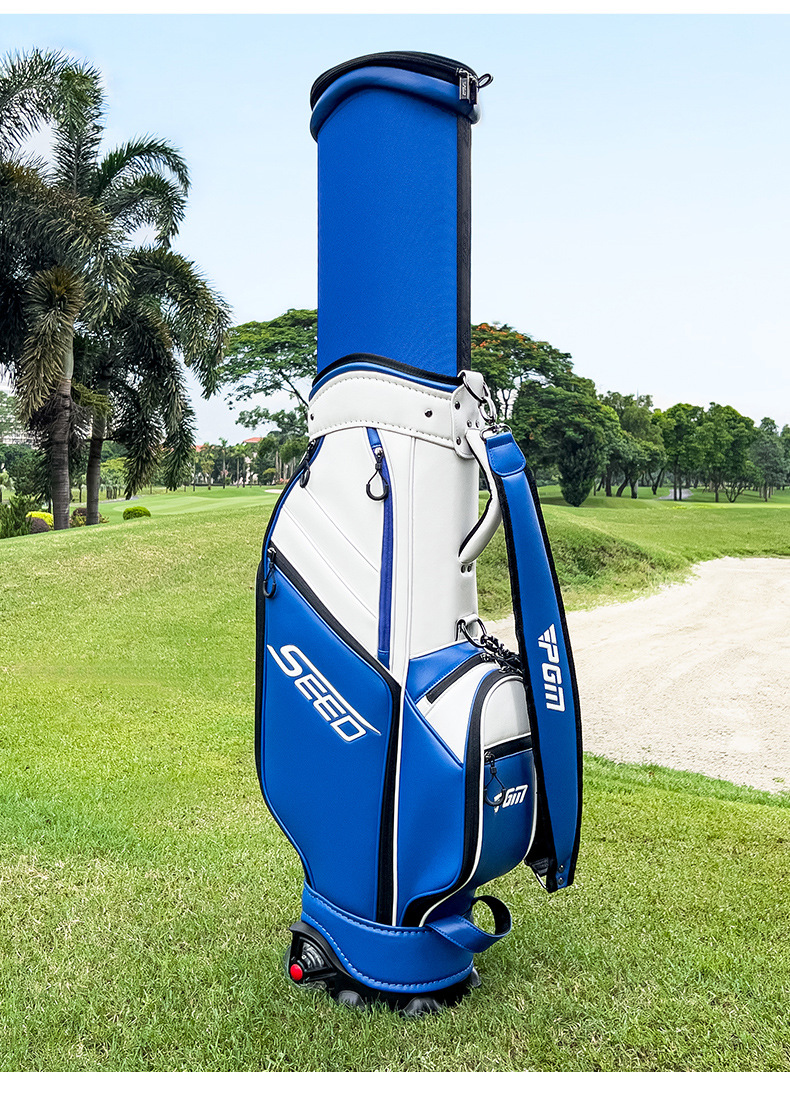 Túi golf trẻ em PGM vỏ cứng chống nước có bánh xe kéo, thiết kế kính thiên văn co giãn — QB162-Trắng hồng (cỡ lớn), QB162-Trắng hồng (cỡ vừa), QB162-Trắng hồng (cỡ nhỏ), QB162-Màu xanh trắng (lớn) chi tiết 11