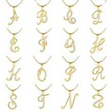 羳N߼ĸ~ʯɫCopper 26-letter necklace