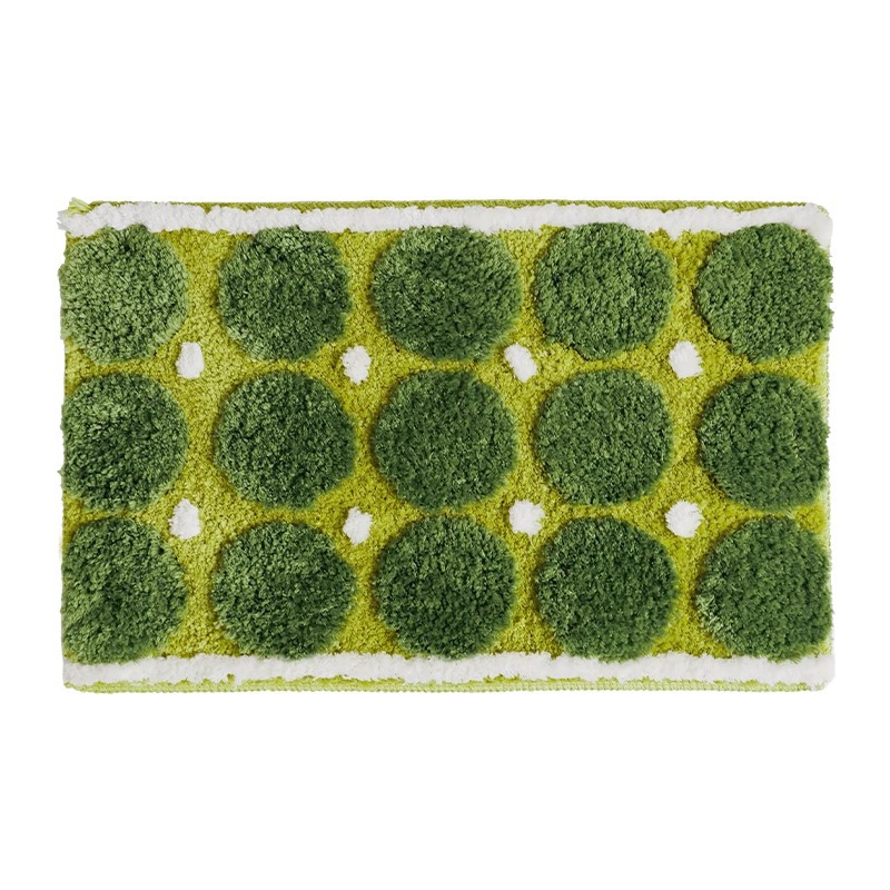 Tapis de bain floqué 3d absorbant et antidérapant pour sol_voghion.com
