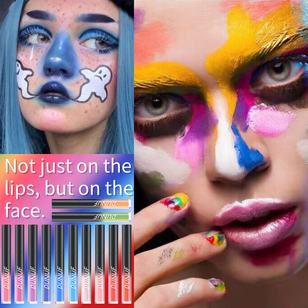 Check it out! Link Disclaimer - Exclusive for Foreign trade :DUNUF 32-color Multi-purpose matte long-lasting Lip gloss undefined