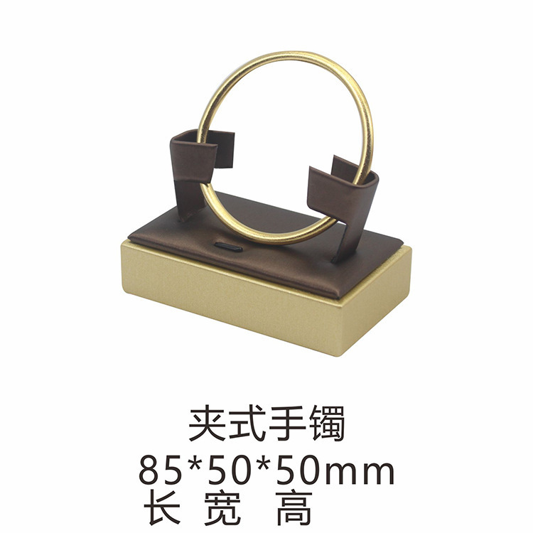 新しいジュエリー小道具古代ゴールドディスプレイラックジュエリーペンダントリングブレスレットイヤリングディスプレイラック|undefined