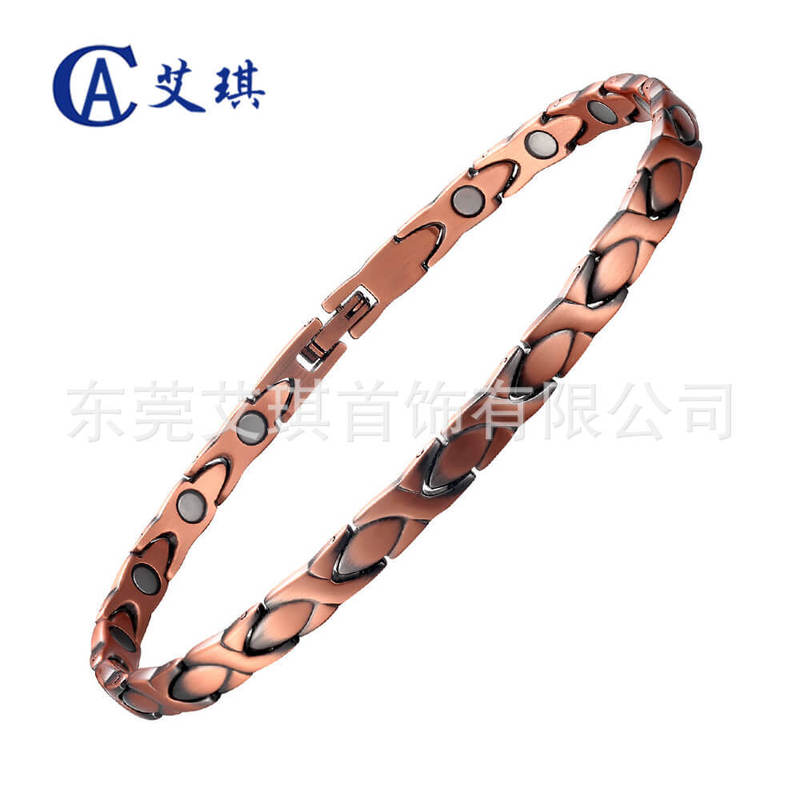Spot Wholesale Pure Red Copper Bracelet Retro Fashion Magnetic Pure Copper Bracelet Women's Magnet Energy Red Copper Bracelet Spot Wholesale Pure Red Copper Bracelet Retro Fashion Magnetic Pure Copper Bracelet Women's Magnet Energy Red Copper Bracelet