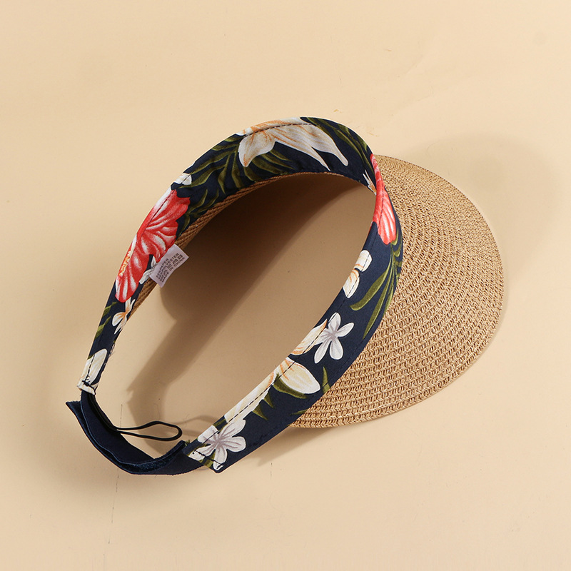 Lace Straw Shade Hat NSTQ51087