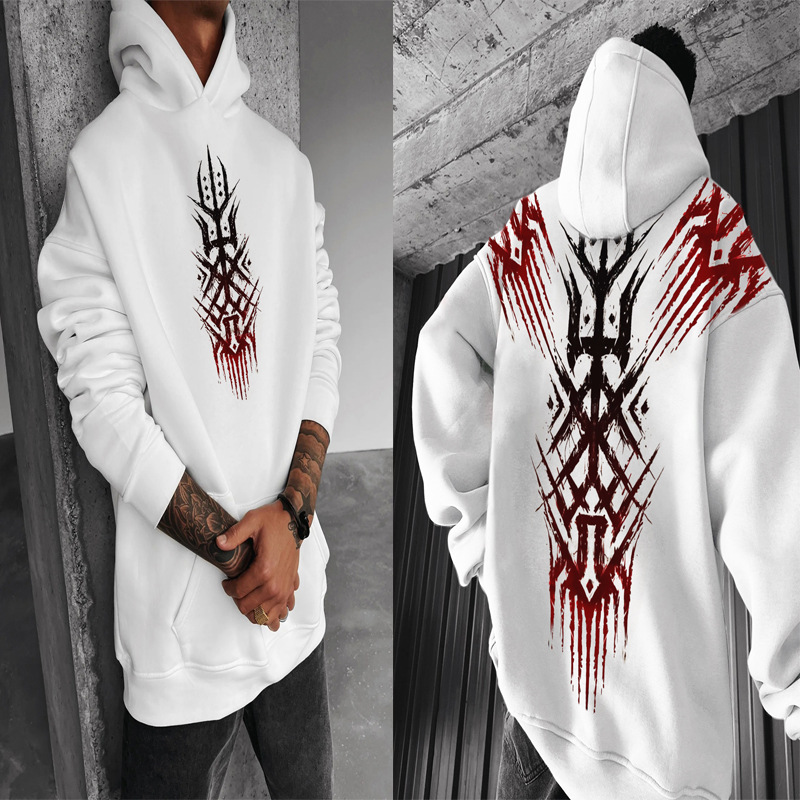 Estación independiente transfronteriza impresión digital para hombres y mujeres, parejas con capucha, suéter fresco de moda, ropa de otoño, blusa casual de otoño e invierno de Halloween