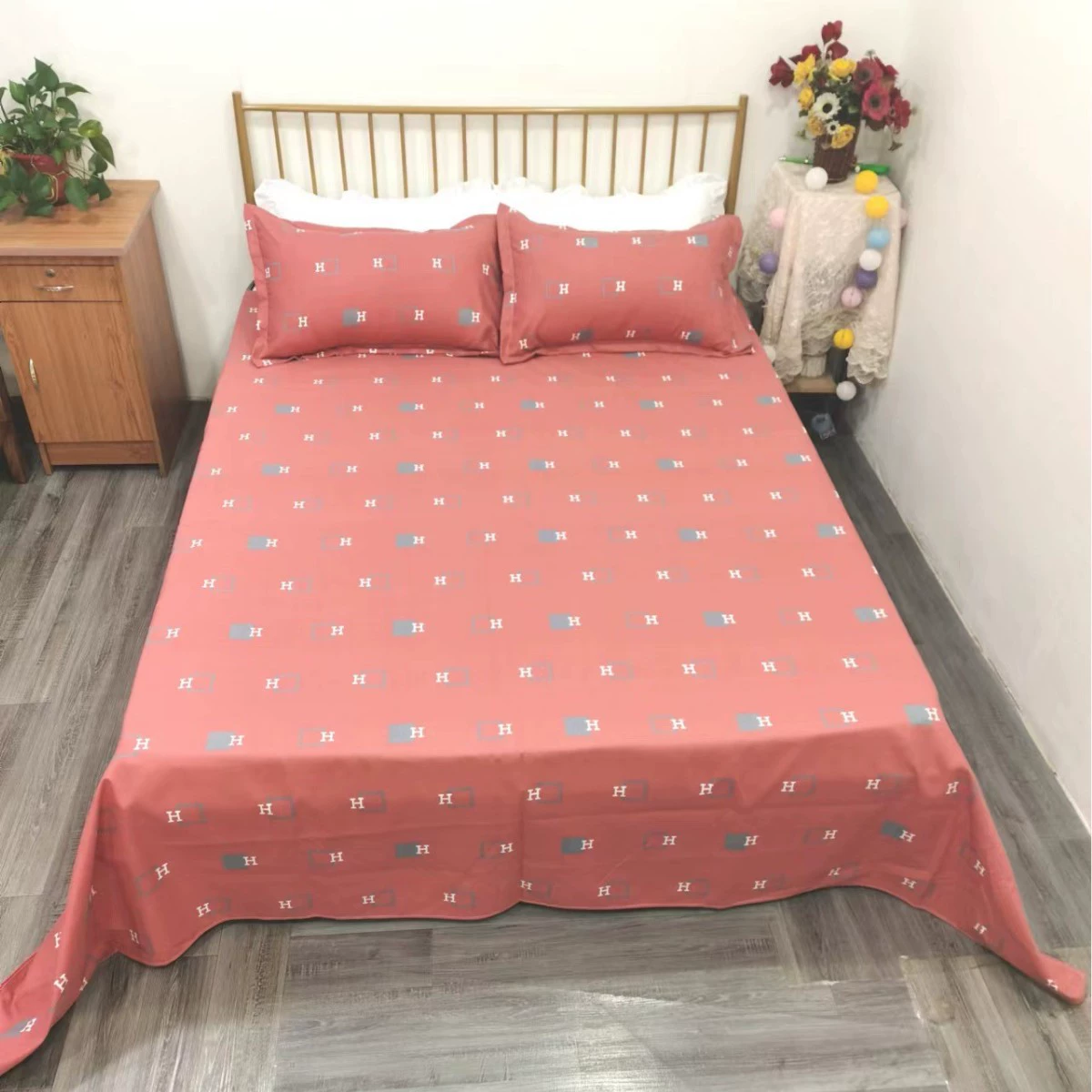 Односпальная простыня для общежития, плотная ворсистая ткань, многоpattern, размеры 1.2–2.5×2.3 м
