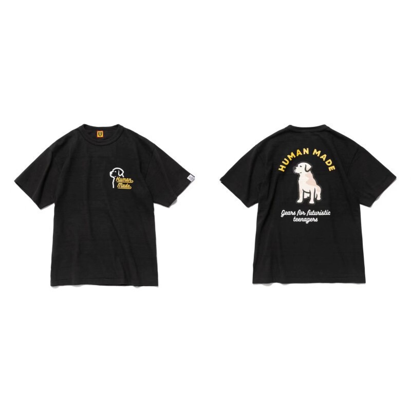 日本アメリカのトレンディなブランドヒューマンドラゴン年限定半袖メンズカップル夏の漫画動物 Tシャツ純綿トップ|undefined