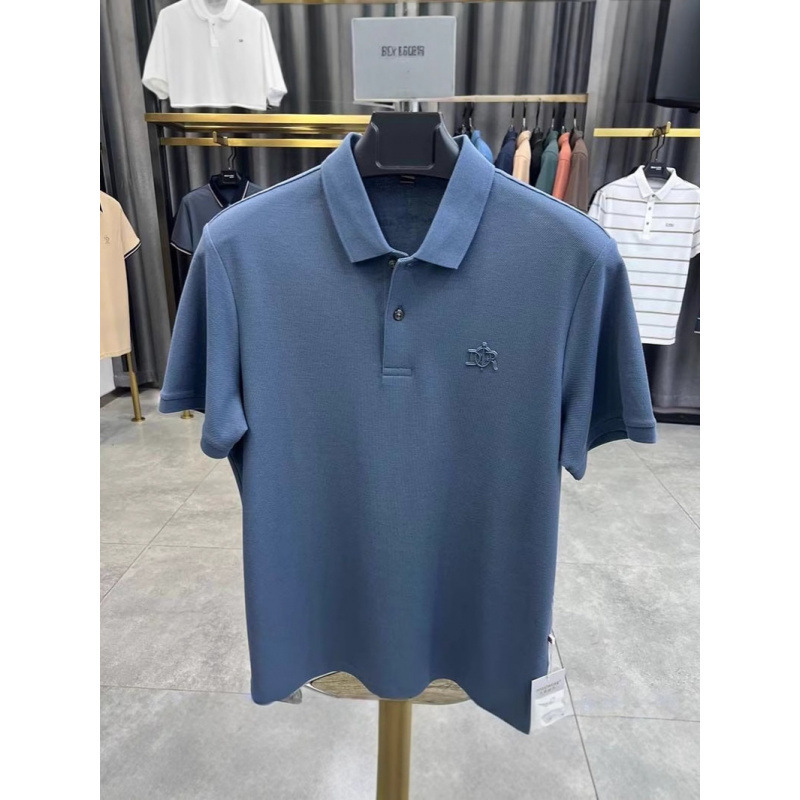 新しいメンズ半袖ポロシャツ夏カジュアル多用途ルーズ Tシャツ無地外国貿易トップトレンディ|undefined