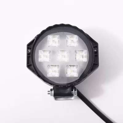 Excavator Led Work Light 12V24V Universal Super Bright Astigmatism Shockproof Truck Spotlight Hook Machine Led Reversing Light (Ön faralar) - 3inch-yuan-multi-bead-astigmatism-plastic