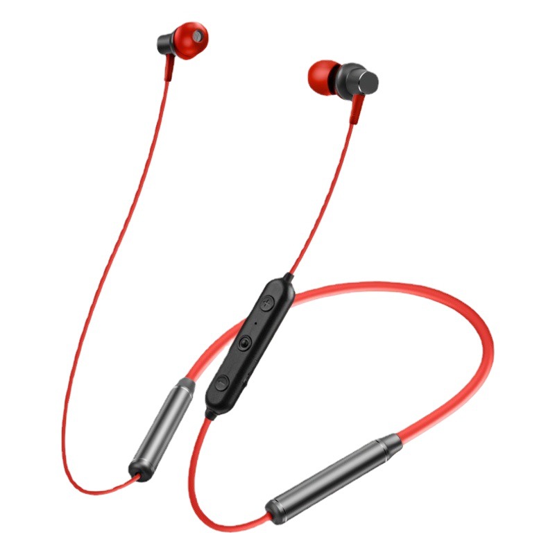 S1 de metal montado en el cuello de gran potencia auricular Bluetooth ultra-larga resistencia X7 C6 Auriculares deportivos inalámbricos de comercio electrónico caliente