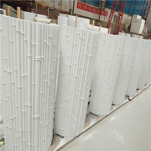 Source Manufacturer grg Imitation Bamboo Special-shaped Components grg High-strength Gypsum Material Can Be Used with Strong Plasticity and Can Be Used as Any Shape