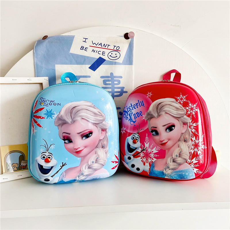 2023 New Eggshell Aisha Kindergarten Small School Bag Children Girls Baby Cartoon Cute Foreign Trade Backpack