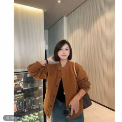 25年秋款外套女长袖开衫宽松休闲韩版学院风上衣新款外套时尚减龄