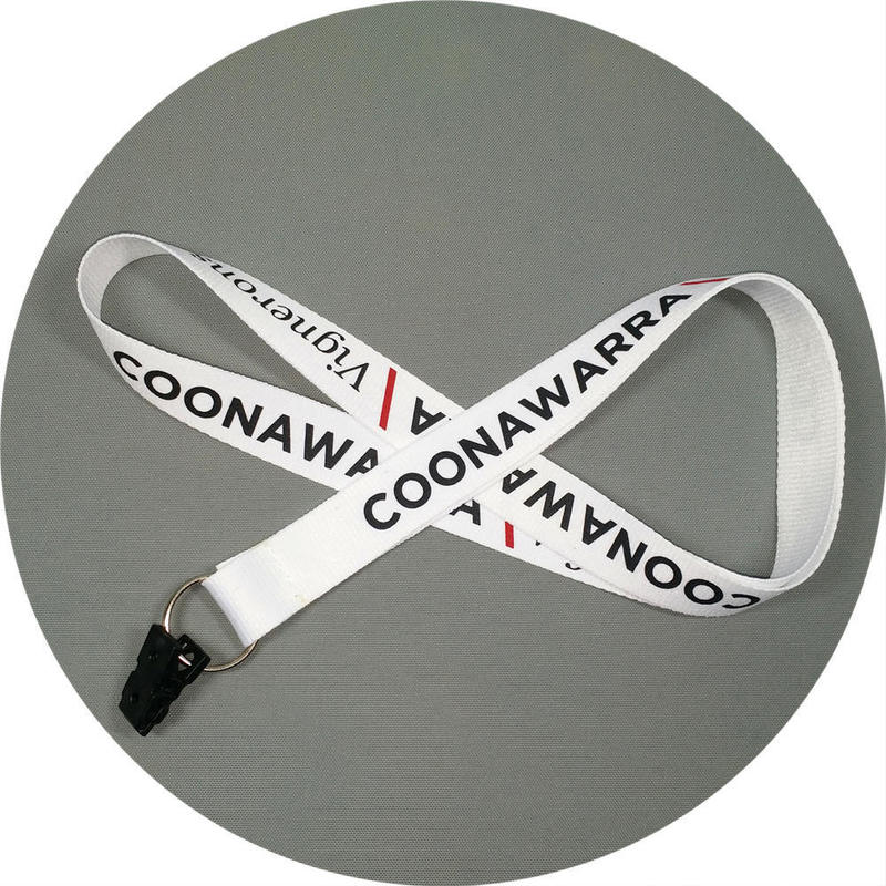Plastic Four-Hole Factory Brand Clip Work Permit Lanyard Adidas Nike Ski Sports Streamer Aircraft Buckle Heat Transfer Lanyard