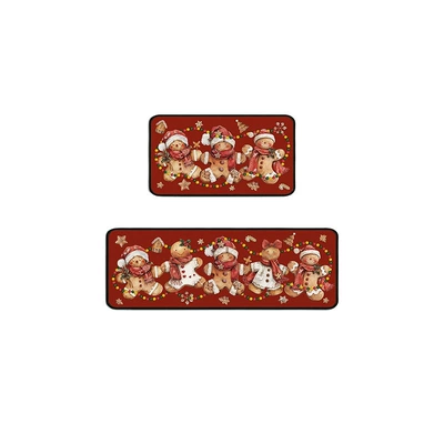 Avtomobil döşəmə paspasları: Non-Slip Floor Mat Holiday - christmas-11-4060cm-new-diatom-mud