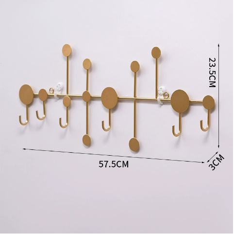 Nórdico sin perforación en la puerta gancho de llave árbol creativo hoja decoración tienda de ropa probador casa de familia perchero gancho