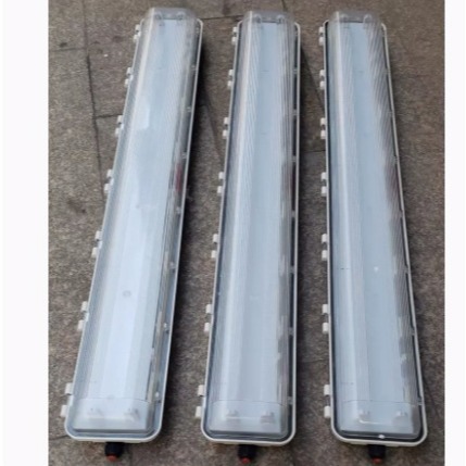 BYS-LED2X16W防爆全塑荧光灯吸顶吊杆式防爆LED日光灯IIC荧光灯