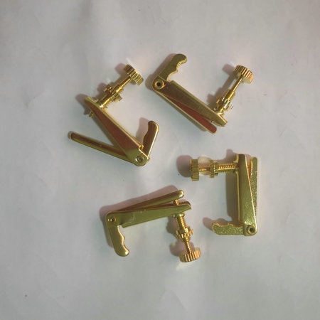 Violin golden string hook Violin golden fine tuner