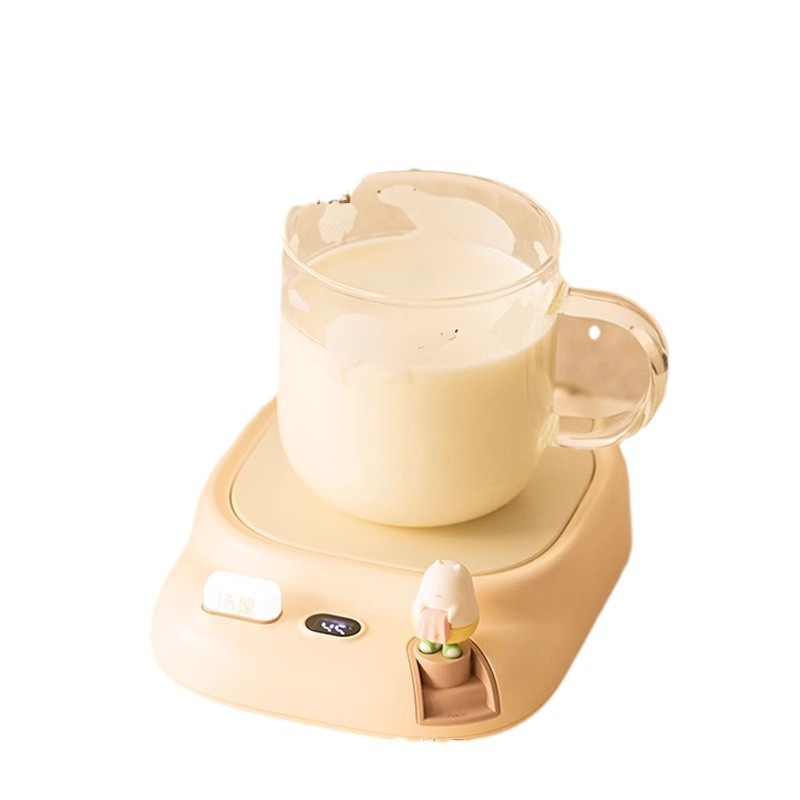 기숙사 일정한 온도 수프 집은 코스터 자동 온도 조절 뜨거운 우유 가열 코스터 따뜻한 지능형 기본 절연 우송이 될 수 있습니다