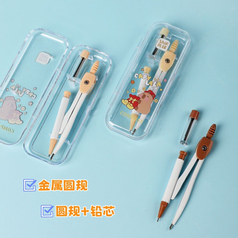 送料無料 パイオニア 2本セット 3175 メタルコンパス 学生用 一般絵画コンパス 無削り 製図試験 学習|undefined