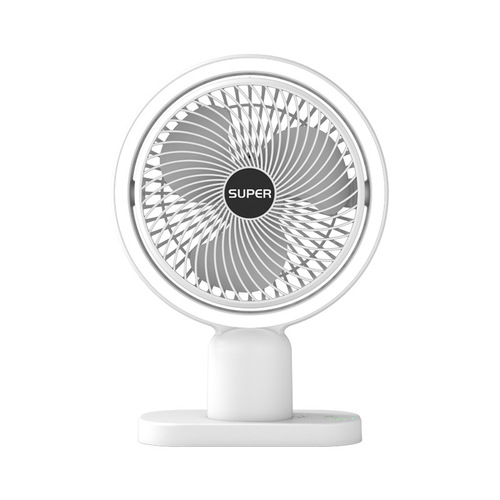 USB Mini Fan Small Student Dorm Portable Compact Clip Fan Rechargeable Desktop Home Fan