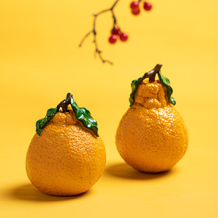 Lucky orange decoration creative color changing tea pet ugly orange personality tea play tea table tea table decoration small accessories