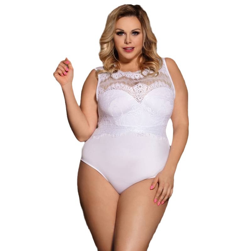 El Comercio exterior europeo y americano más el tamaño de la lencería sexy se puede usar fuera sexy mono abierto Amazon suministro de una sola pieza de entrega