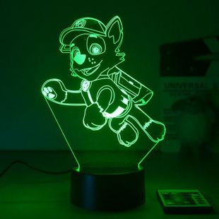 Wangwang story series night light decoration room colorful light usb socket design Light Children's Holiday Gift
