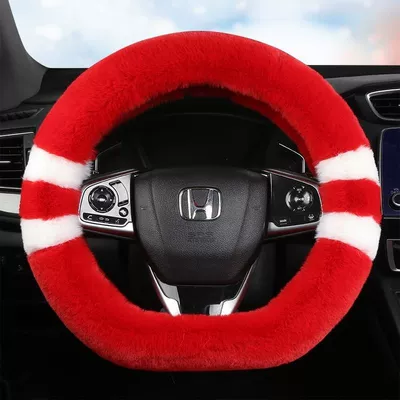 Car Steering Wheel Cover Steering wheel cover - big-red-d-type-38cm