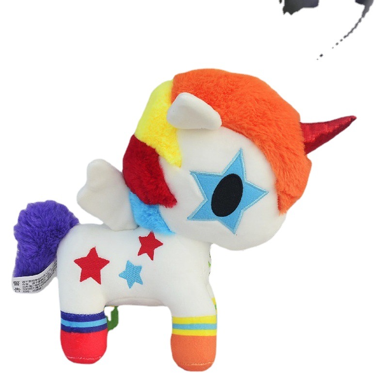 Genuino TokiDoki taoqi DOQI unicornio sirena muñeca de peluche de juguete conejo muñeca de trapo Mujer al por mayor