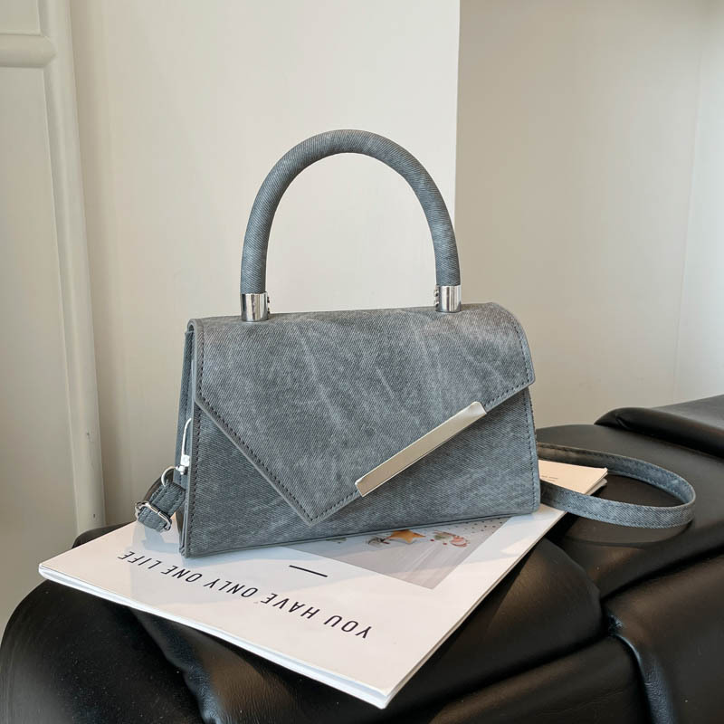 Blue Women's Versatile Crossbody Bag Small Square Shoulder Bag_voghion.com