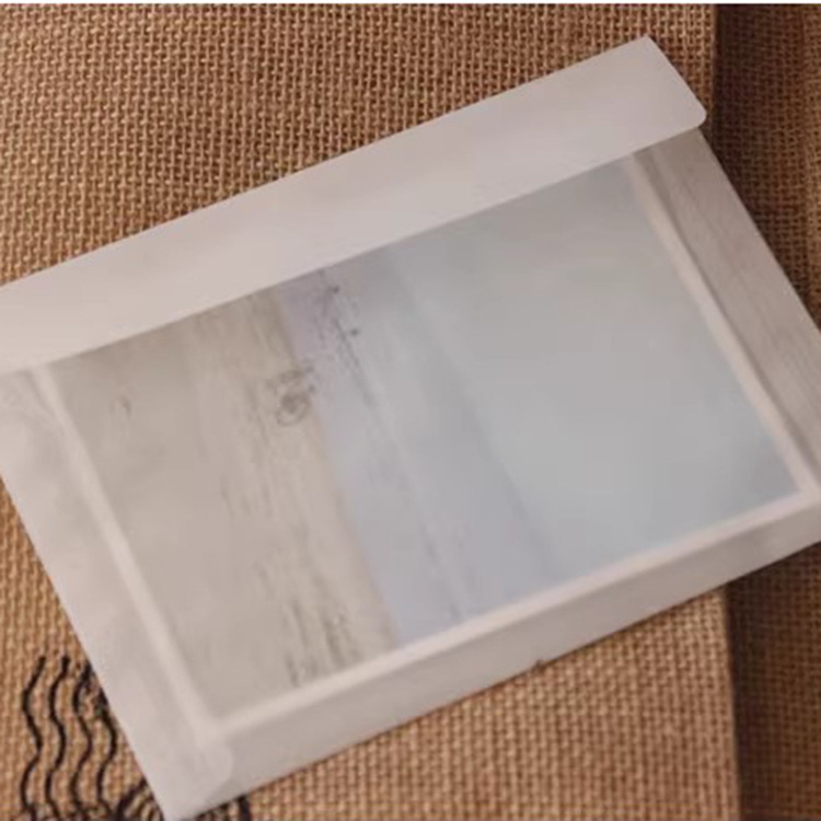 blank Sulphate paper envelope originality Retro translucent envelope manual DIY envelope Hazy originality gift envelope