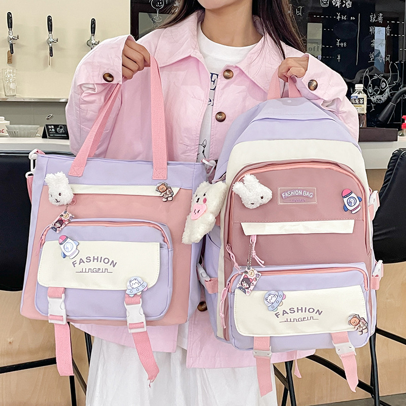 Pequeño fresco ins duradero para estudiantes de primaria, nueva mochila de gran capacidad, mochila escolar de niñas de cuarto grado image 3