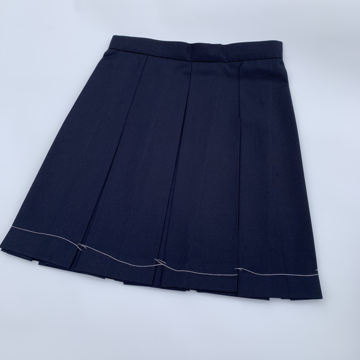 Eight -box pleated college short skirts pleated skirt