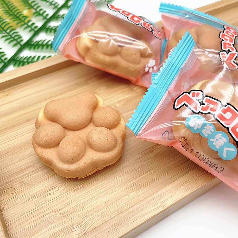 Hyper-tasty Bear Claws Fried Egg Pancake Pouch Breakfast Snack for Kindergarten Babies Nutritious Healthy Trendy Snack