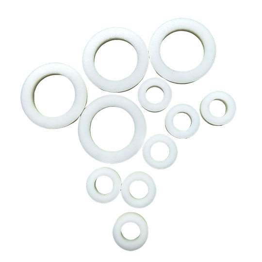 Processing and Customization of Ptfe Gaskets Ptfe Teflon Gaskets High Temperature Resistant Flange Gaskets Sealing Gaskets