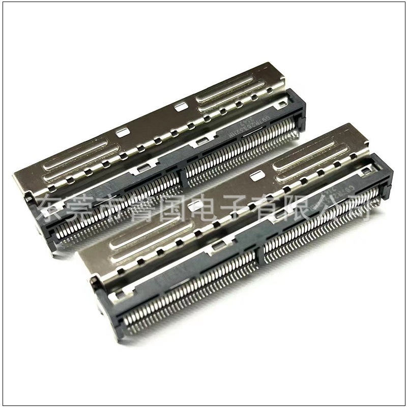 Amphenol MCIO 148Pin R/A连接器(Mini Cool Edge) G97R26332HR阿里巴巴