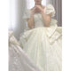 French Style Light Wedding Dress 2023 New Bridal Main Yarn Trailing Mori Style Elegant Small Pregnant Women's Retro Simple Wedding Dress