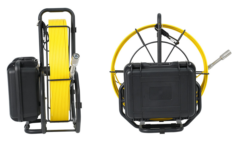 Industrial Pipe Inspection Camera, Waterproof, 360° Rotation, HD