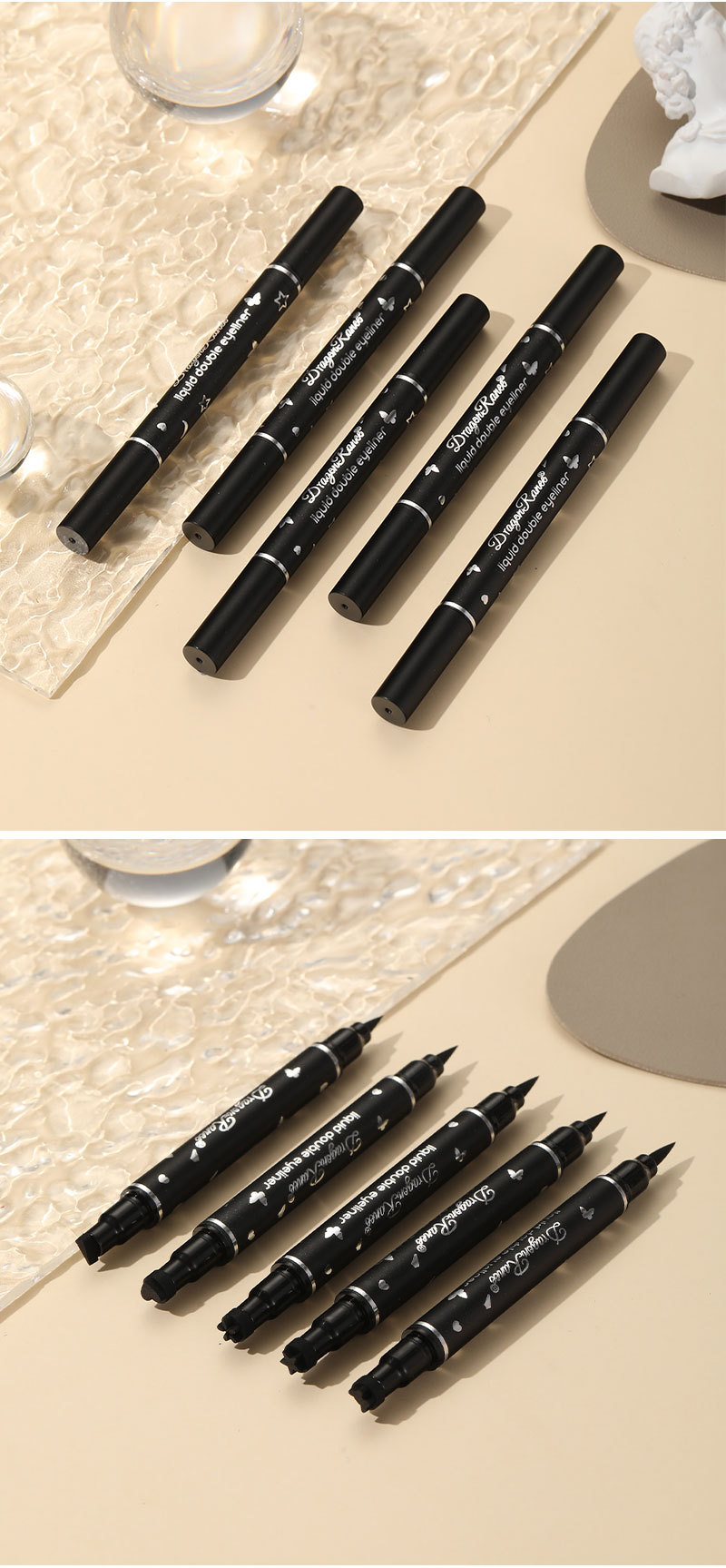 Eyeliner Type Of Cosmetics Plastic Material Solid Color Pattern Casual Solid Color Plastic Eyeliner