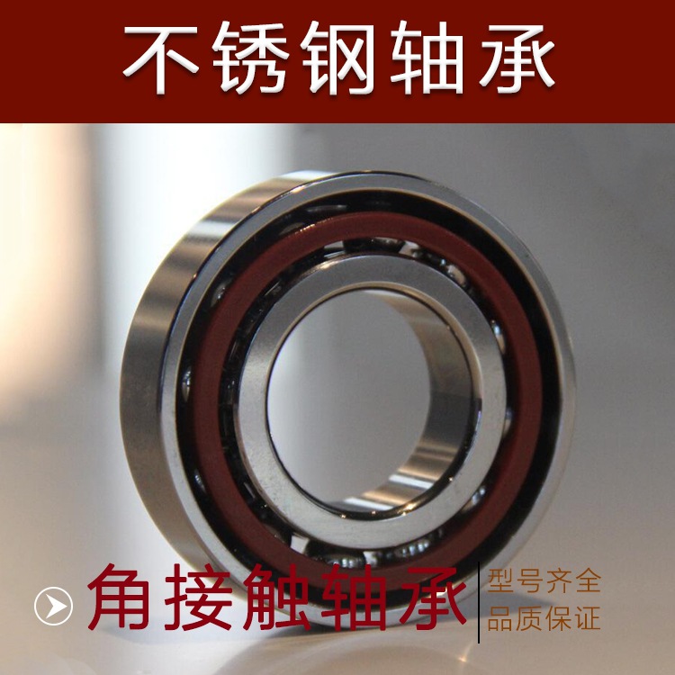 不锈钢角接触轴承S7001 7002 7003 7004 7005 7006 7007 7008 AC