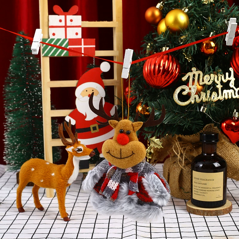 К Christmas ткань, подвеска, кукла для пожилых, decorations, украшения, подарок на день рождения