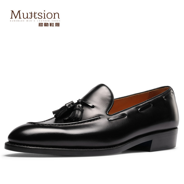 M302 [a generation of hair] lucky shoes men's tassel casual men's shoes British Korean trend a pedal summer